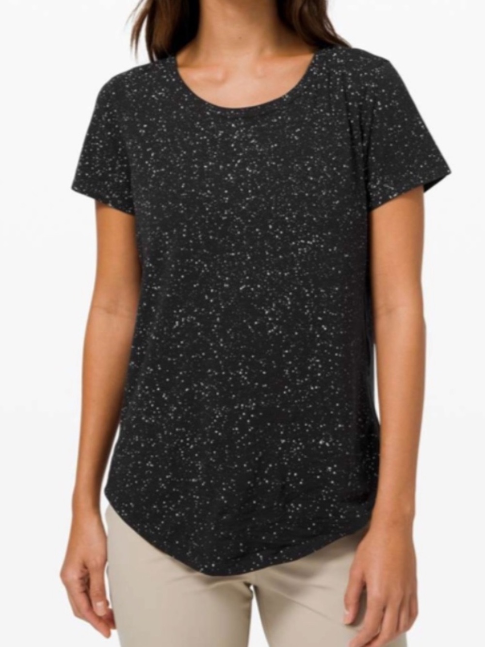 LULULEMON | Love Crew Splatter Short Sleeve Tee | 10*